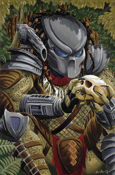 Predator - painting by Ben Boston